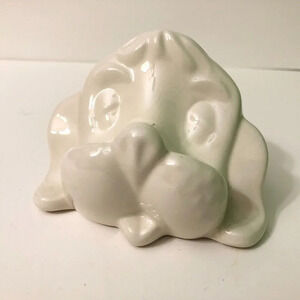 Vintage Ceramic  Dog Eyeglass Holder Glasses Stand